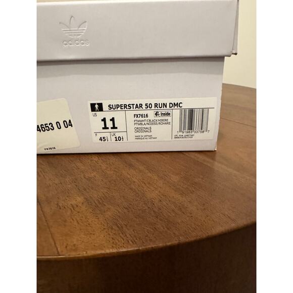 Adidas Superstar 50 Run DMC White - Picture 5 of 5